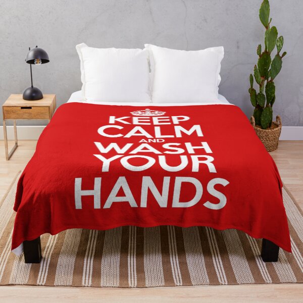Item preview, KEEP CALM AND WASH YOUR HANDS designed and sold by RandomWeird.