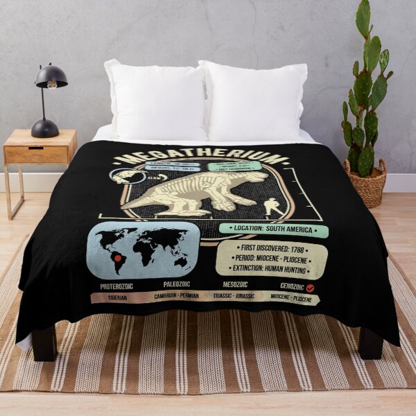 Item preview, Dinosaur Facts - Megatherium Giant Sloth Science & Anatomy Gift designed and sold by TheGeekMachine.