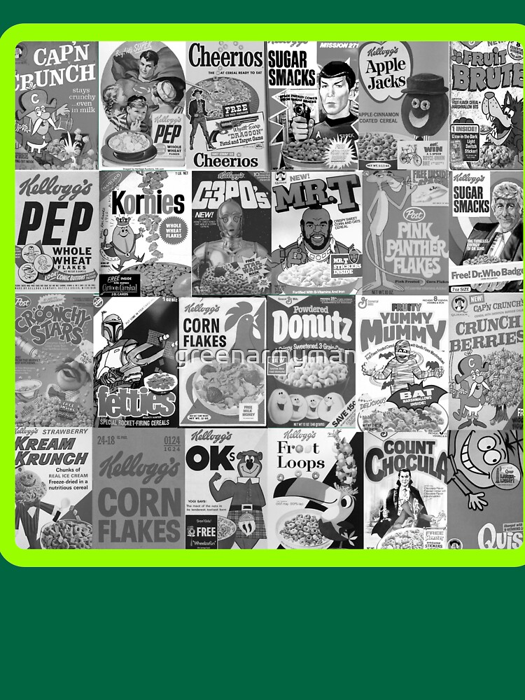 Thumbnail 7 of 7, Classic T-Shirt, vintage cereal box designed and sold by greenarmyman.