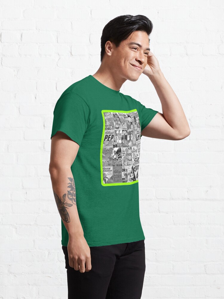 Thumbnail 5 of 7, Classic T-Shirt, vintage cereal box designed and sold by greenarmyman.
