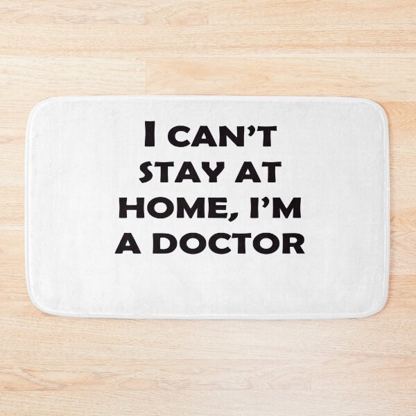 Item preview, I can't stay at home I'm a doctor! - Coronavirus V-Neck T-Shirt designed and sold by fajali master.