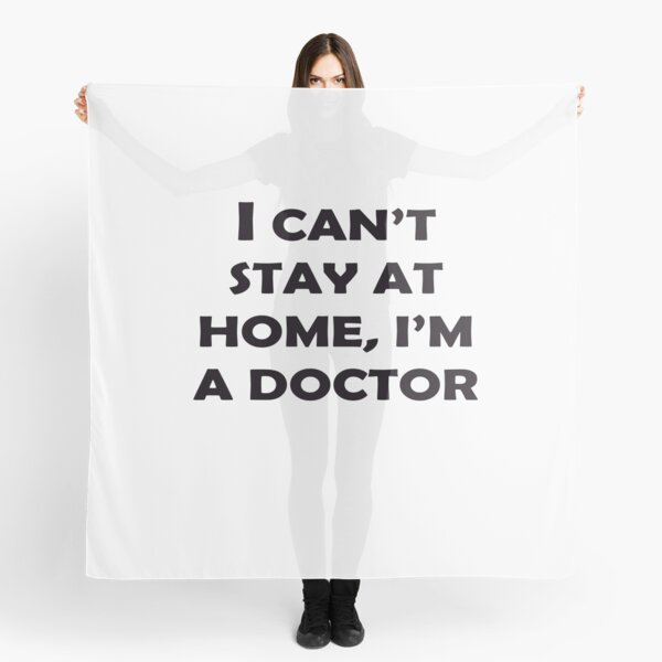 Item preview, I can't stay at home I'm a doctor! - Coronavirus V-Neck T-Shirt designed and sold by fajali master.