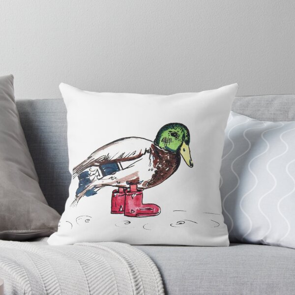 Item preview, Duck in Wellies designed and sold by KitCatCards.