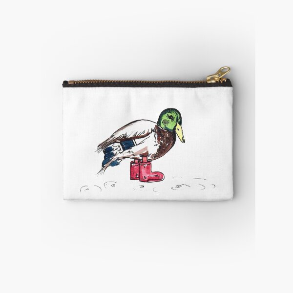 Item preview, Duck in Wellies designed and sold by KitCatCards.