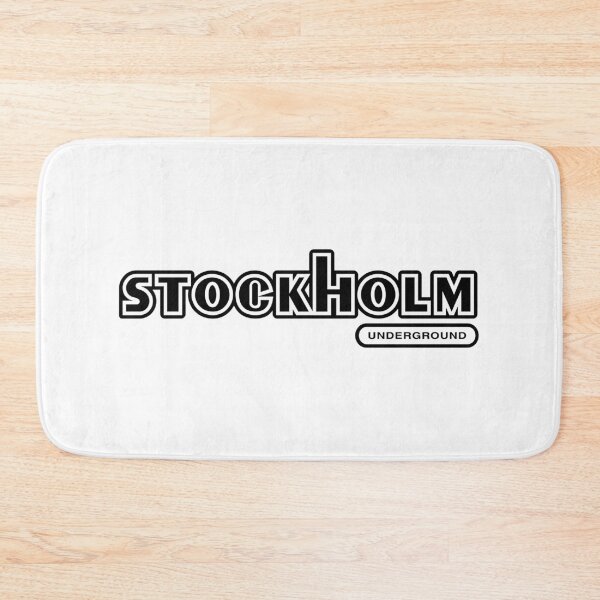Item preview, Stockholm Underground (black text) designed and sold by futurytmi.