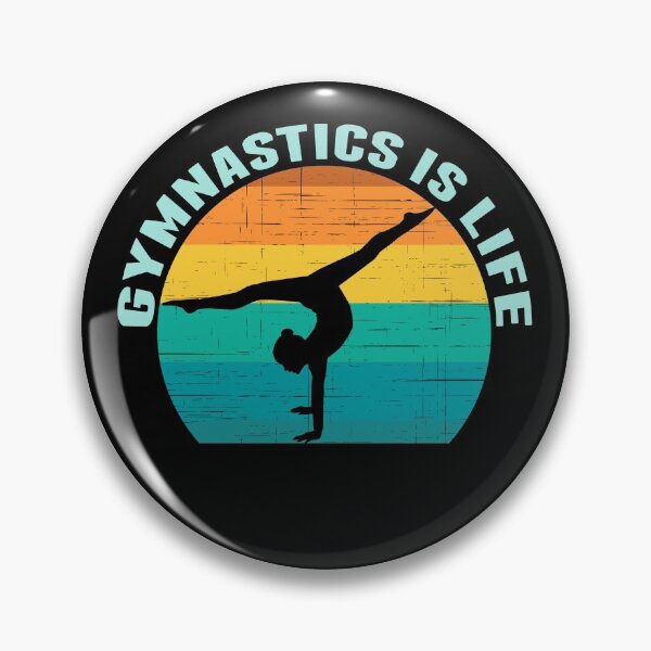 Artikelvorschau, Gymnastik ist Leben Cool Sunset Gymnast entworfen und verkauft von Epic Love Designs.