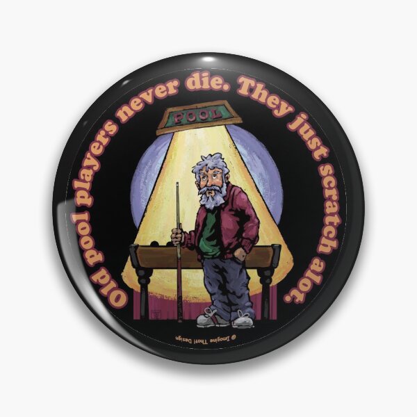 Item preview, Old Pool players designed and sold by ImagineThatNYC.