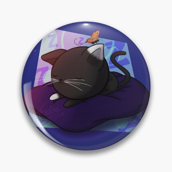 Item preview, Sleepy Chibi Kitty designed and sold by MikaWind.