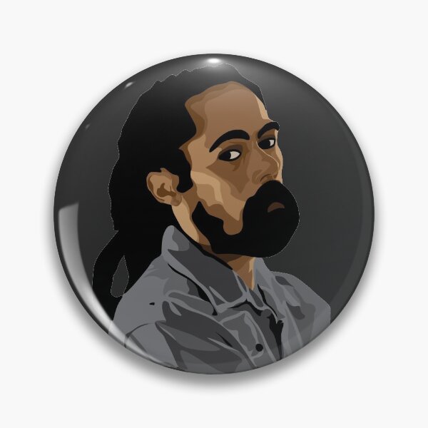 Item preview, Damien Marley portrait designed and sold by Yellow-Studio.