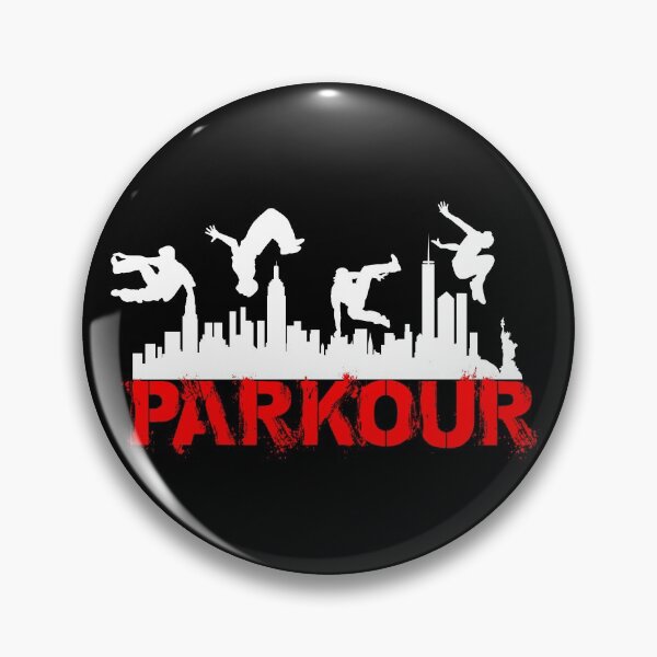 Item preview, PARKOUR FREE RUNNING ACROBATIC GYMNASTICS & STUNTS  designed and sold by azamaniacox.