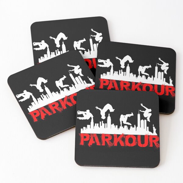 Item preview, PARKOUR FREE RUNNING ACROBATIC GYMNASTICS & STUNTS  designed and sold by azamaniacox.