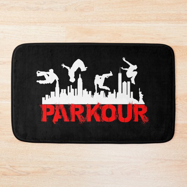 Item preview, PARKOUR FREE RUNNING ACROBATIC GYMNASTICS & STUNTS  designed and sold by azamaniacox.