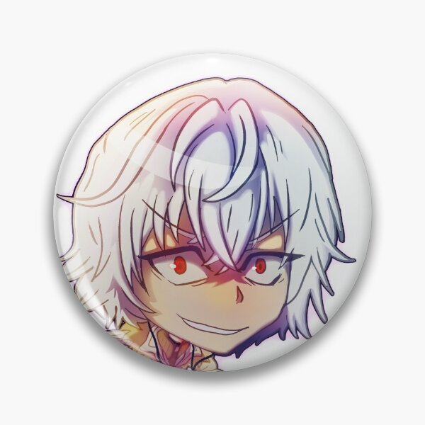 Item preview, Accelerator Chibi pin! v2 designed and sold by angsty-angst.