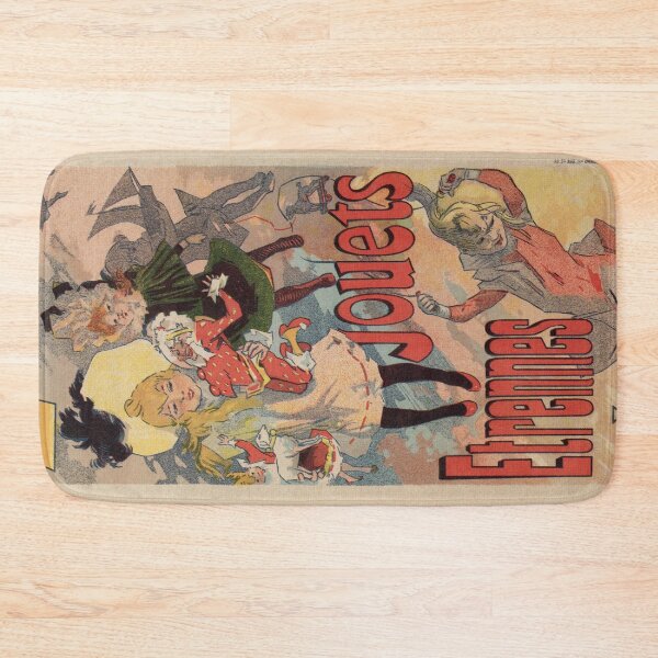 Item preview, Vintage belle epoque toy store Paris vertical banner designed and sold by aapshop.