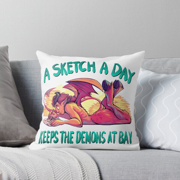 Item preview, Chill Sketch Demon designed and sold by CrossRoadArt.