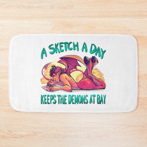 Item preview, Chill Sketch Demon designed and sold by CrossRoadArt.