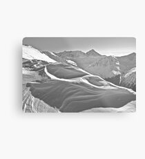 Kasprowy Wierch or Kasprov vrch (in Slovak) is a mountain in the Western Tatras. Poland . by Brown Sugar . Merry Christmas and Happy New Year 2013 ! Metal Print
