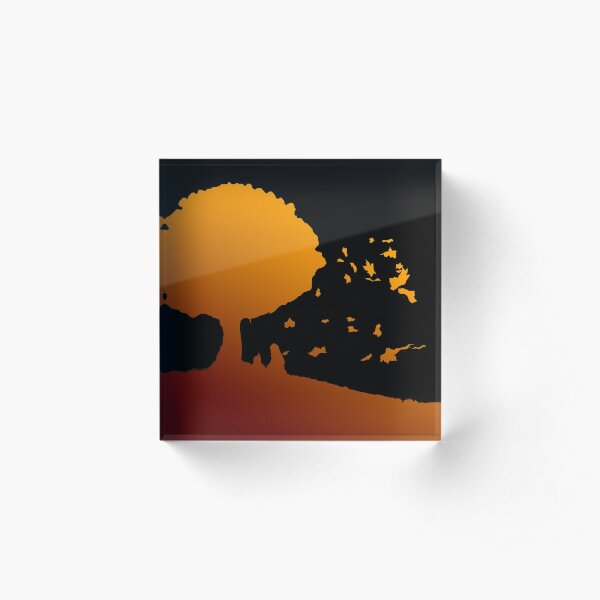 Leaves From the Vine Acrylic Block