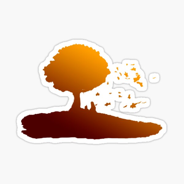 Leaves From the Vine Sticker