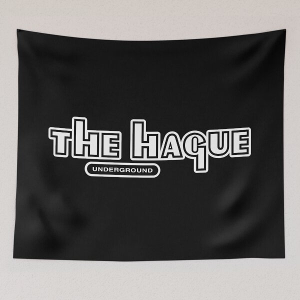 Item preview, The Hague Underground (white text) designed and sold by futurytmi.