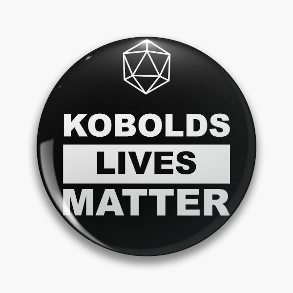 Item preview, Kobolds Lives Matter - D20 Edition designed and sold by DigitalCleo.