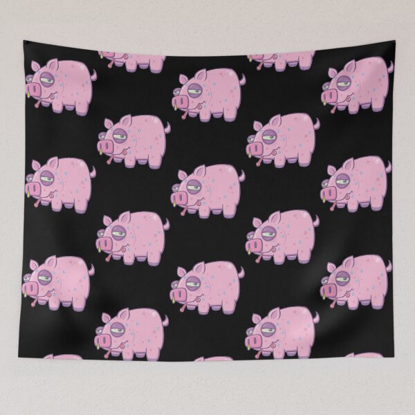 Item preview, Cartoon Swine Flu Pig designed and sold by fizzgig.