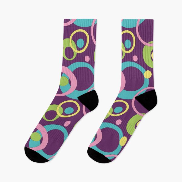 Item preview, Funky Purple Circles designed and sold by Valerie Bennett.