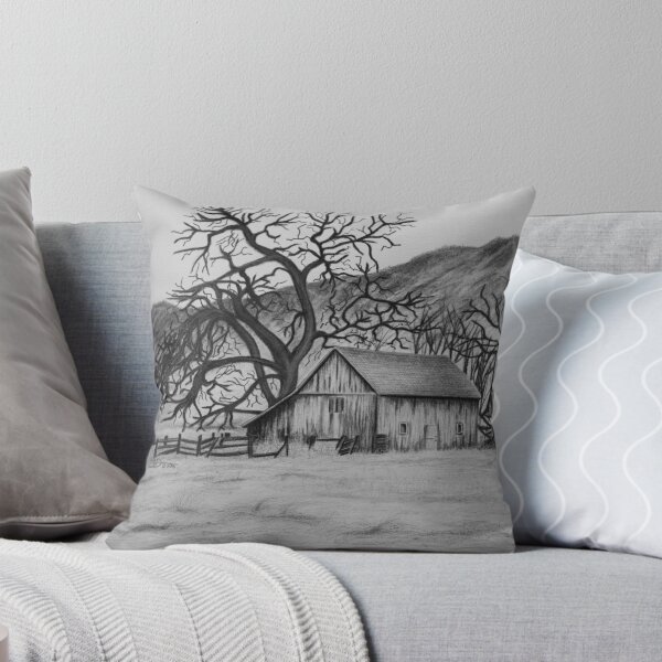 Item preview, "Peaceful Valley" - Charcoal/Graphite designed and sold by SD 2016 Photography & Art Creations.