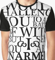 Battle of Wits Graphic T-Shirt