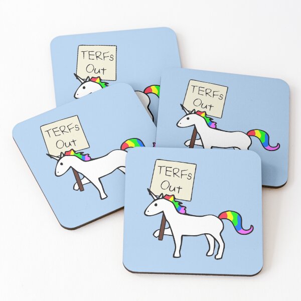 Item preview, TERFs Out Unicorn designed and sold by jezkemp.