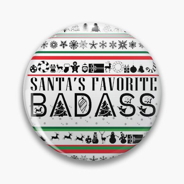 Item preview, Badass Worker Ugly Christmas Sweater designed and sold by chewwbekah.