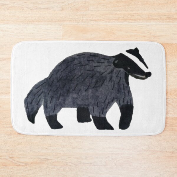 Item preview, Lineless Badger designed and sold by WildernessStore.
