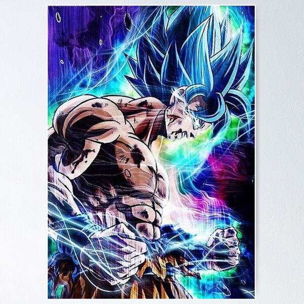 Poster Dragon Ball Super Goku Ultra Instinct 38x52cm