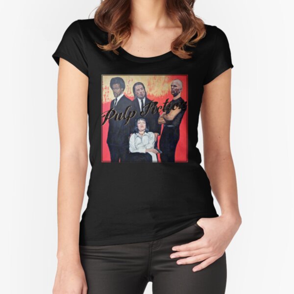 Pulp Fiction Fitted Scoop T-Shirt