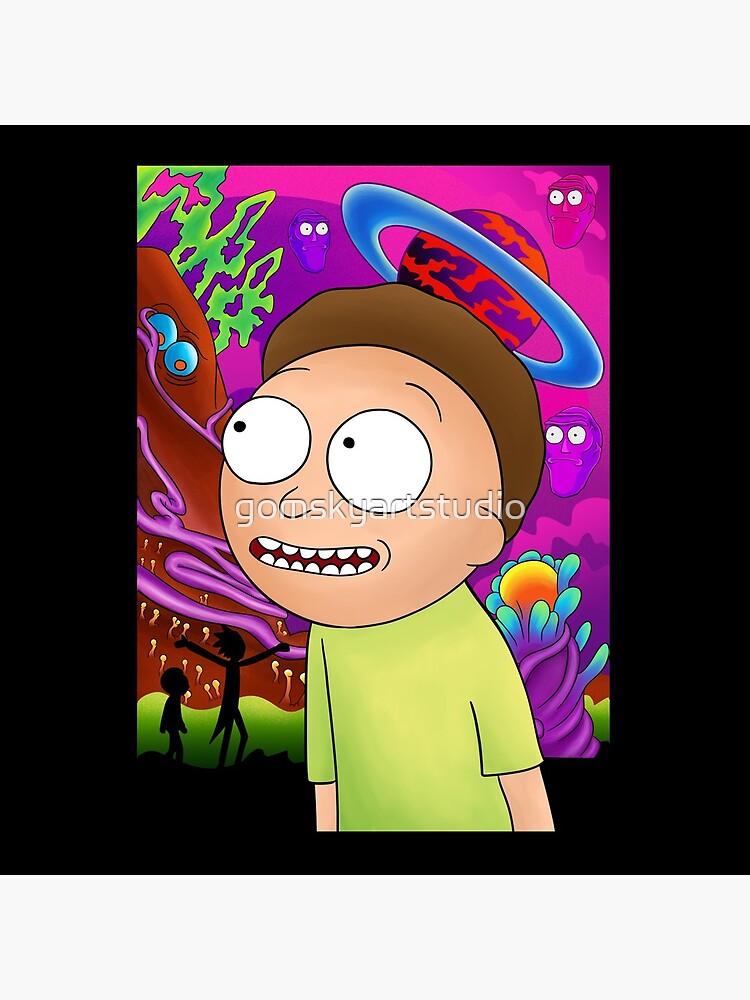 Rick and Morty by gomskyartstudio