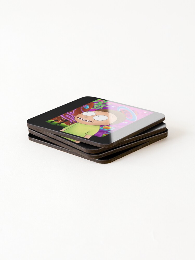 Alternate view of Rick and Morty Coasters (Set of 4)