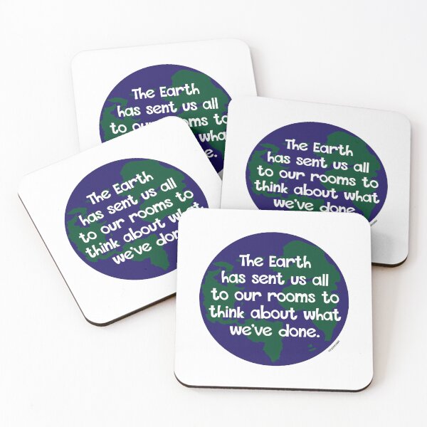 Item preview, Coronavirus - The Earth has sent us all to our rooms designed and sold by f22design.