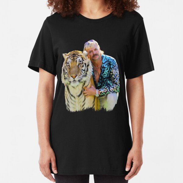 Joe Exotic, Tiger King, Tiger Shirt, Tiger King Tshirt, Tiger King Hoodie, Joe Exotic Shirt Slim Fit T-Shirt