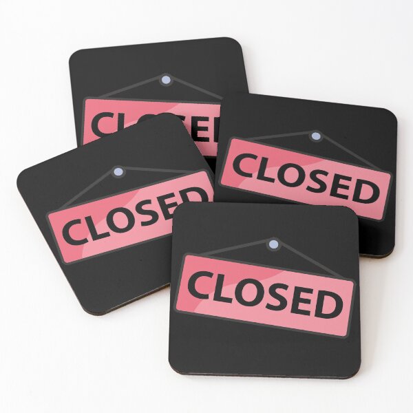 Item preview, Something is Closed designed and sold by G&H Little Shop.