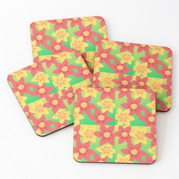 Item preview, Red and Yellow Flowers designed and sold by sammiesart97.