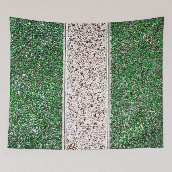 Item preview, Nigeria - una bandera de guijarros designed and sold by bartlehalpin.