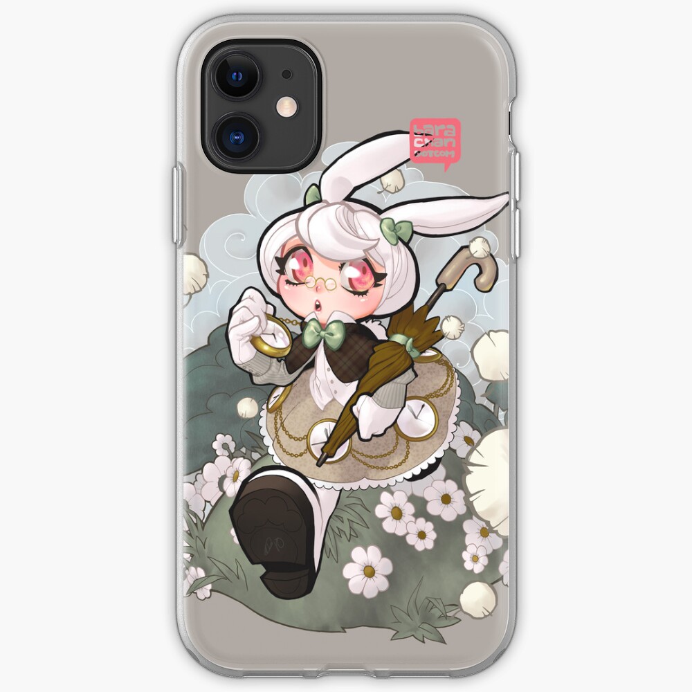 white rabbit iPhone Case & Cover