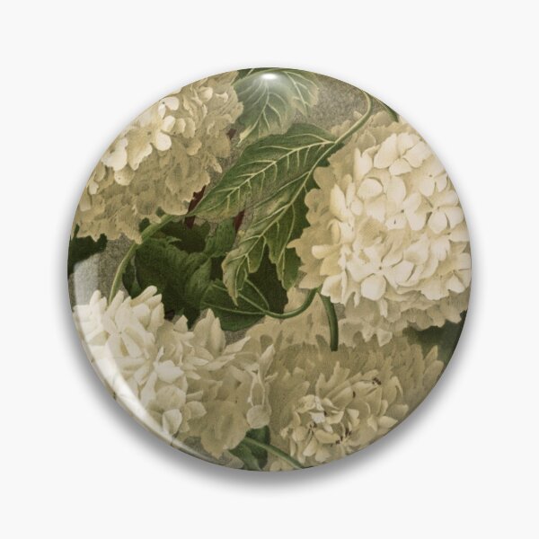 Item preview, Vintage Victorian White Hydrangea Floral designed and sold by roseofgold.