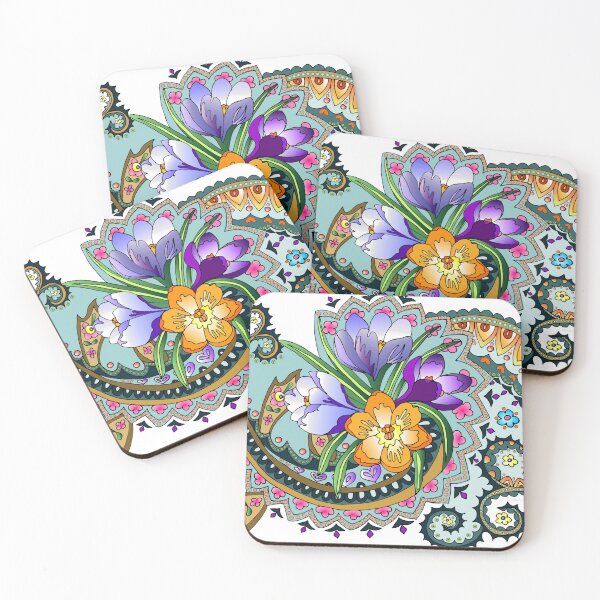 Item preview, Crocuses designed and sold by Paulina Dabrowska-Dorozynska.