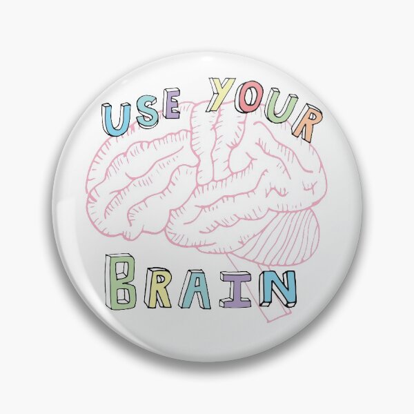Item preview, Use Your Brain  designed and sold by Geek-topia.