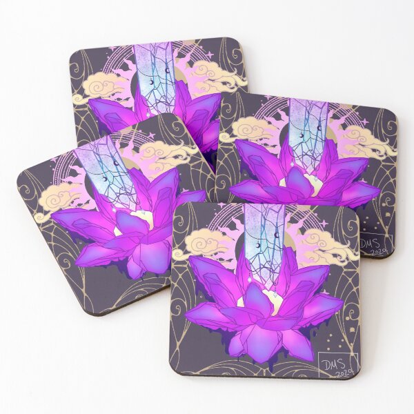 Item preview, Crystal Kingdom Tarot designed and sold by drkmatt3rstudio.