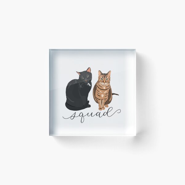 Item preview, Cat Squad Flat Illustration designed and sold by thecheeseplate.