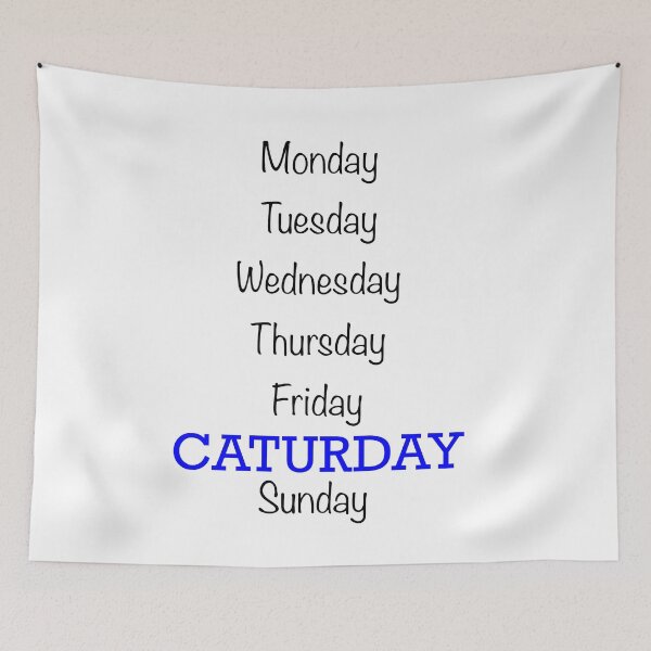 Item preview, caturday designed and sold by pltulley.
