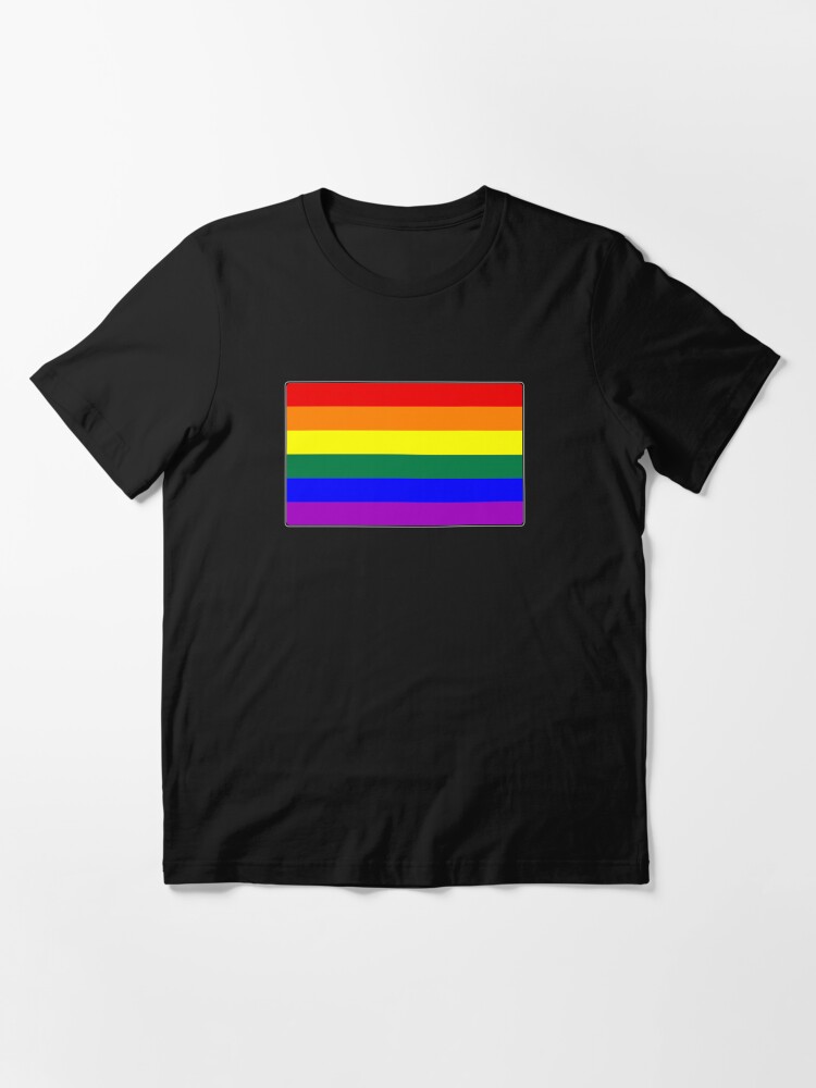 Alternate view of LGBTQ Pride Flag Essential T-Shirt