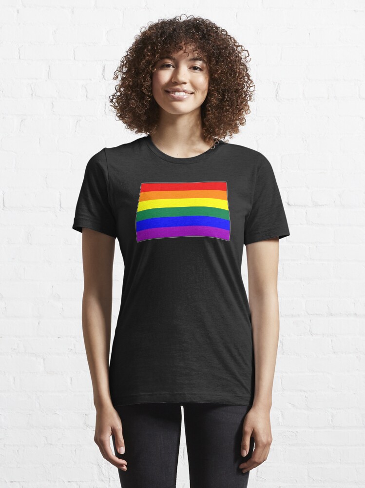 Alternate view of LGBTQ Pride Flag Essential T-Shirt
